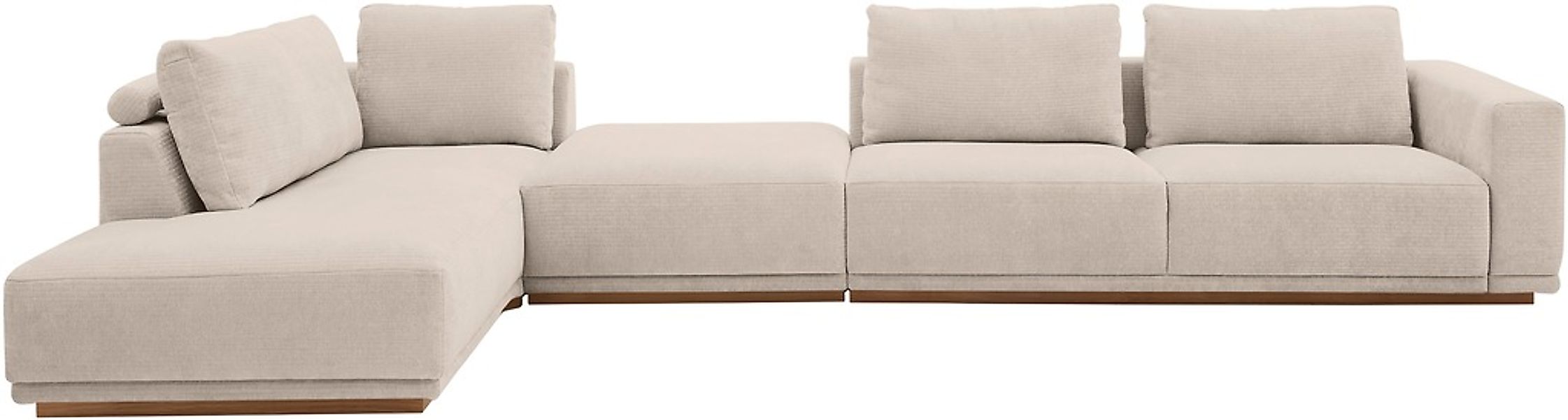 Musterring Wohnlandschaft Anreihsofa mit Armlehne rechts, Eckteil links mit günstig online kaufen