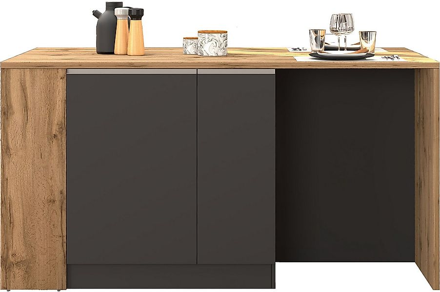 KOCHSTATION Kücheninsel KS-Sole, Kochinsel, Küchenarbeitsblock, Arbeitsinse günstig online kaufen