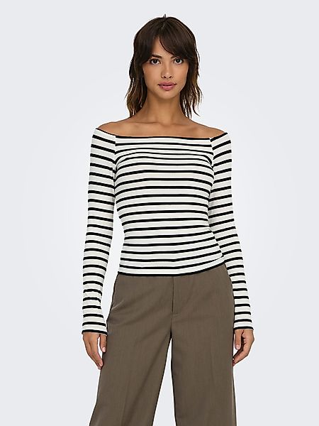 ONLY Langarmshirt ONLGLAMOUR L/S BOAT NECK günstig online kaufen