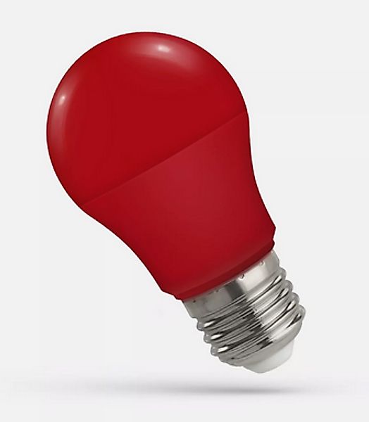 Spectrum LED-Leuchtmittel LED E27 A50 Farbig Bunt 4,9W Birnenform 270° Lich günstig online kaufen