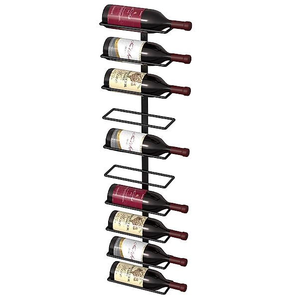 oyajia Weinregal Wand-Weinregal für 10 Weinflaschen, günstig online kaufen