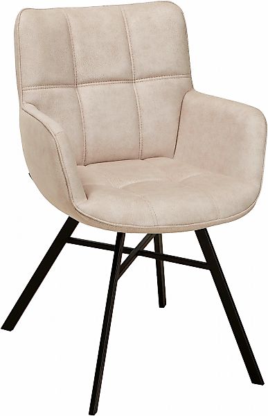 OMG Design Armlehnstuhl "Marcon" (Set) 1 Stk.Esszimmerstuhl, pflegeleichter günstig online kaufen