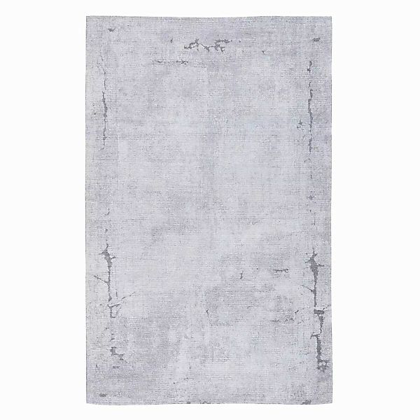 Teppich Grau Baumwolle 160 X 230 Cm günstig online kaufen