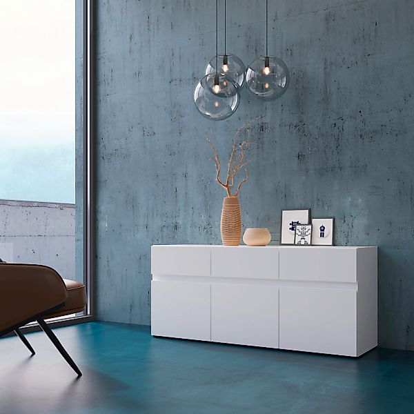 Home affaire Lowboard "Rimini" Breite 135 cm günstig online kaufen