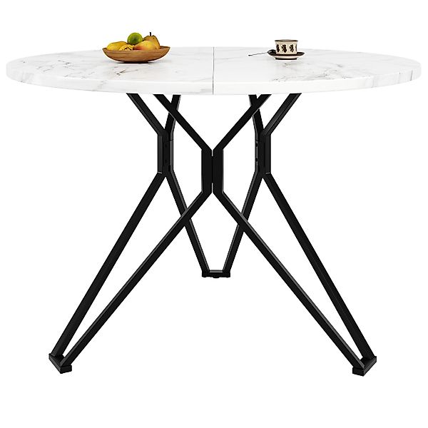 MODFU Essgruppe Stylisches Esstisch, (Runder Esstisch günstig online kaufen