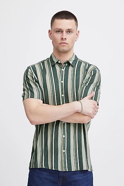 Blend Kurzarmhemd "BHShirt" Sommerliches Kurzarmhemd mit Streifen günstig online kaufen
