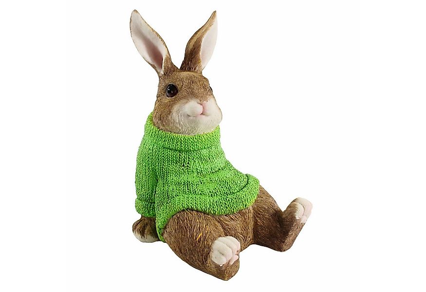 colourliving Osterfigur Dekohase mit farbigen Pullover Osterhase Deko Hasen günstig online kaufen