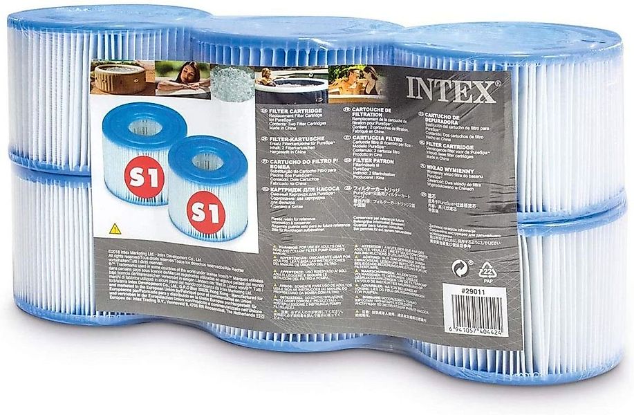 Intex Pool-Filterkartusche INTEX 6er Set Filterkartusche günstig online kaufen
