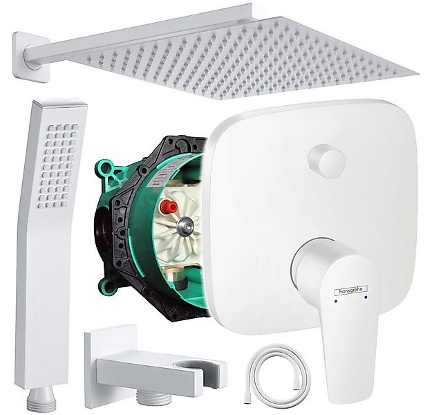 Hansgrohe und Jowi Duscharmatur Talis E Unterputz Duschsystem Weiß/Weiß Reg günstig online kaufen