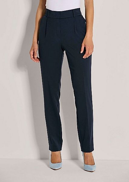 MADELEINE Bundfaltenhose Konische Businesshose mit Stretch-Komfort Schmal z günstig online kaufen