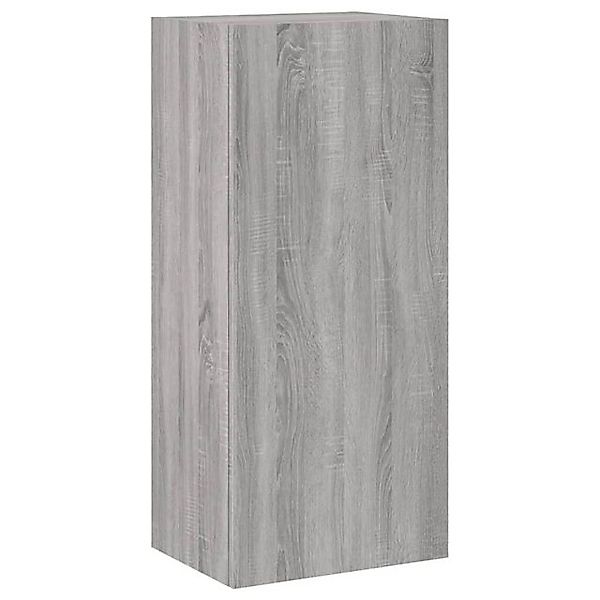 vidaXL TV-Schrank TV-Wandschrank Grau Sonoma 40,5x30x90 cm Holzwerkstoff günstig online kaufen