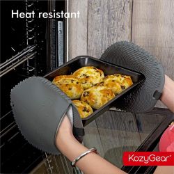 KozyGear Topflappen Silikon Ofenhandschuhe 2 Stück, günstig online kaufen