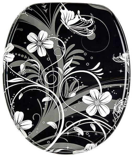 Sanilo WC-Sitz White Flower, mit Absenkautomatik günstig online kaufen
