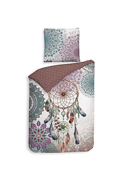 ZO HOME Bettwäsche ZO!Home, Renforcé, 2 teilig, Traumfänger mit Mandalas, t günstig online kaufen