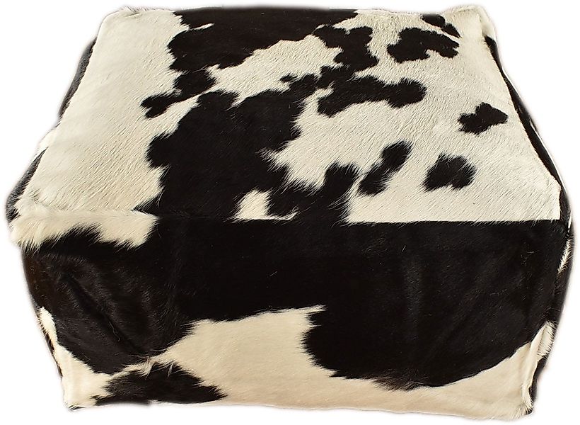 KUHFELL online & NOMAD Pouf KUHFELL POUF FUßHOCKER SITZKISSEN 60 x 60 x 30 günstig online kaufen