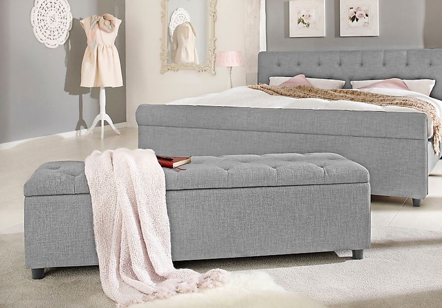 Home affaire Polsterbank "Goronna", in 5 Farben, Sitzhöhe 41,5 cm, als Gard günstig online kaufen