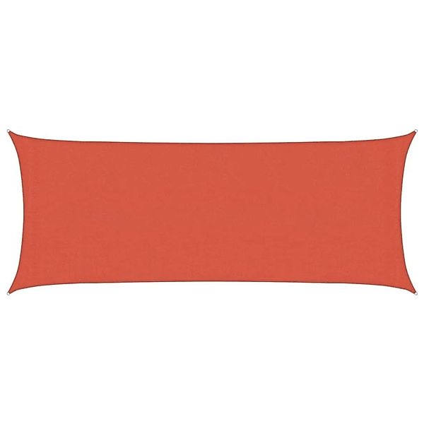 vidaXL Sonnensegel 160 g/m² Terrakottarot 2x5 m HDPE 311341 günstig online kaufen