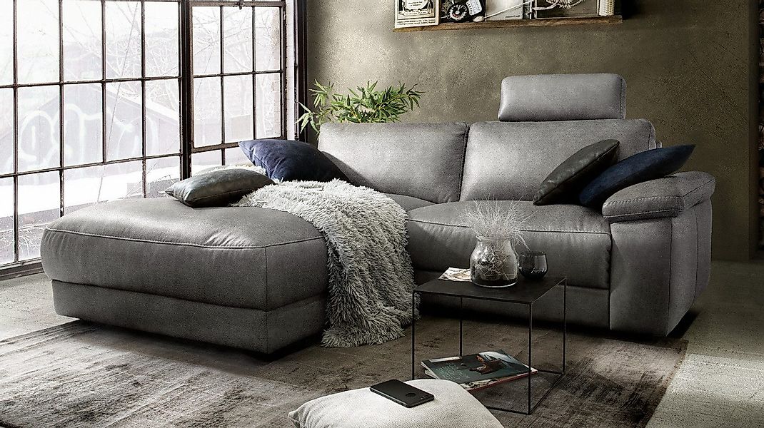 KAWOLA Ecksofa LOLA, Couch L-Form rechts günstig online kaufen