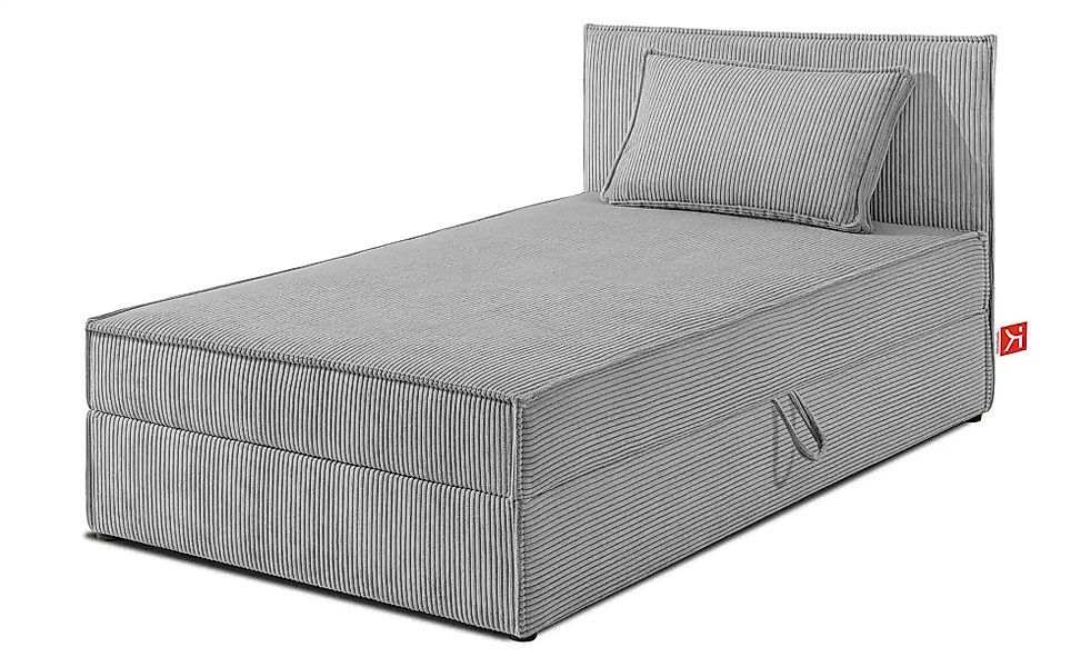 KONSIMO Boxbett mit Stauraum  H2 Roti ¦ grau ¦ Maße (cm): B: 105 H: 89 Bett günstig online kaufen