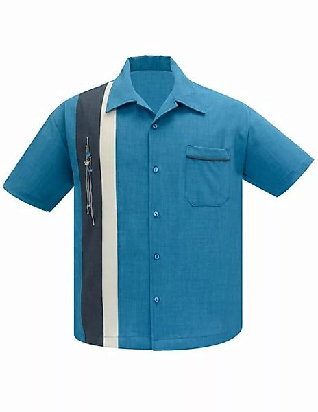 Steady Clothing Kurzarmhemd The Arthur Pacific Retro Vintage Bowling Shirt günstig online kaufen