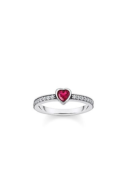 THOMAS SABO Fingerring Ring Silber Solitär günstig online kaufen
