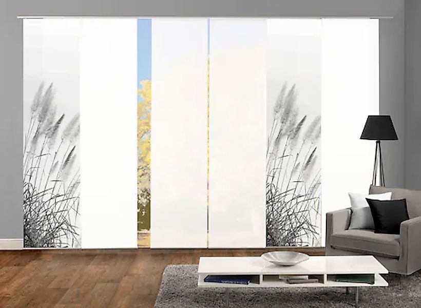 HOME WOHNIDEEN Schiebegardine »PAMPAS« Paneelwagen 1 Stk. tlg. DIGITALDRUCK günstig online kaufen