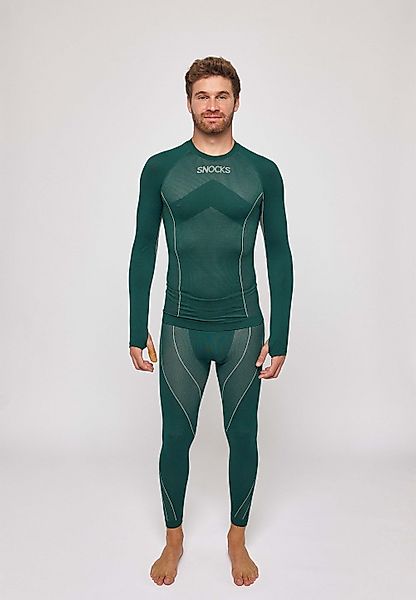 SNOCKS Thermounterhemd Thermounterwäsche mit Daumenloch für günstig online kaufen