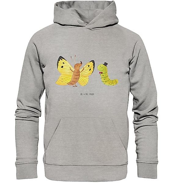 Mr. & Mrs. Panda Hoodie Raupe Schmetterling Größe XL - Heather Grey - Gesch günstig online kaufen