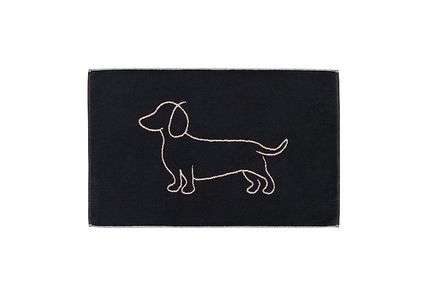 Cawö Badematte Cawö Badematte Duschvorleger We love Dogs 6248-93 Dackel sch günstig online kaufen