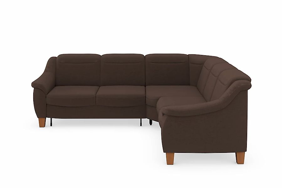 Home affaire Ecksofa »Caldera L-Form« Federkern, wahlweise mit Kopfteilvers günstig online kaufen