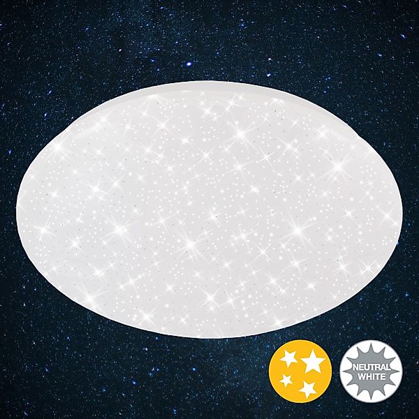 Briloner Leuchten Deckenleuchte LED Deckenlampe Extra-Warmweiß günstig online kaufen