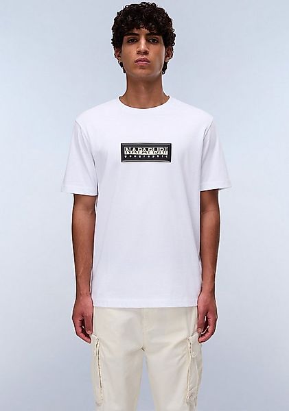 Napapijri T-Shirt S-BOX LOGO mit Silikonprint günstig online kaufen