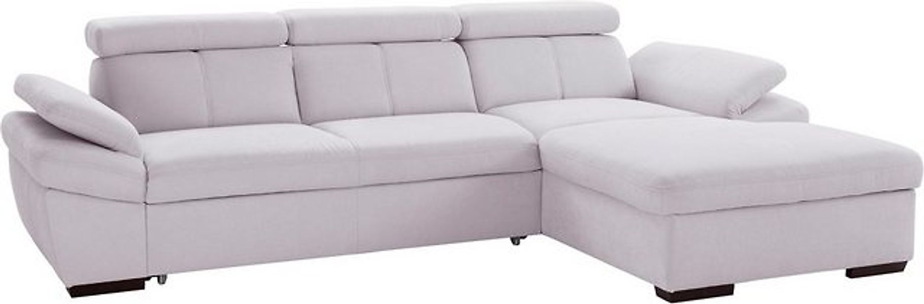 exxpo - sofa fashion Ecksofa "Salerno, inkl. Kopf- und Armteilverstellung, günstig online kaufen