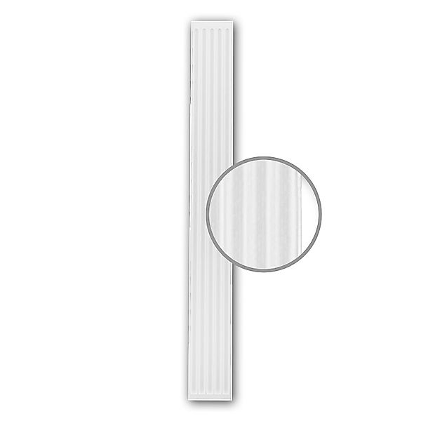PROFHOME 122200 Pilaster Schaft Zierelement Flachsäule Wandsäule, 26,6 cm x günstig online kaufen