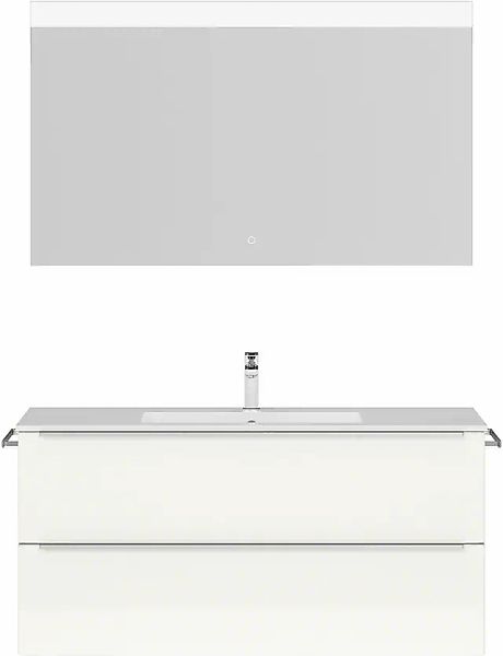 nobilia® Badmöbel-Set »Levere« vormontiert, mit Soft-Close, 2 Stk. tlg. Hoc günstig online kaufen