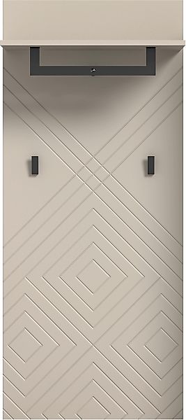 Home affaire Garderobenpaneel "Mento, Höhe 140 cm, Paneelrückwand mit Ornam günstig online kaufen