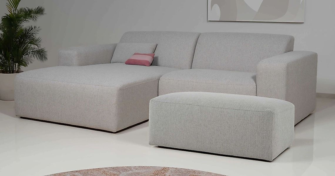 INOSIGN Ecksofa "Koa,228cm, L-Form, Modulsofa, Webstoff, Cord, Struktur, Ch günstig online kaufen