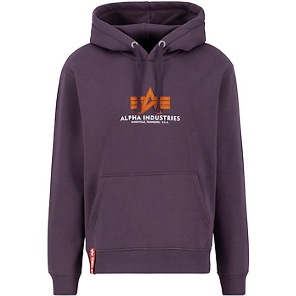 Alpha Industries  Sweatshirt Basic Hoodie BL Rubber - Plum günstig online kaufen