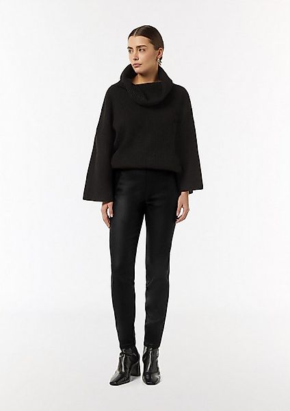 comma 7/8-Hose Hose Beschichtete Hose im Skinny Fit günstig online kaufen