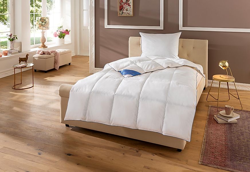 Hanse by RIBECO Daunenbettdecke »Lina« leicht Füllung 90% Daunen & 10% Fede günstig online kaufen
