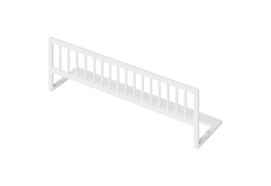 Bellabino Bettschutzgitter Yuna einfach klappbar und vormontiert (weiß, 115 günstig online kaufen