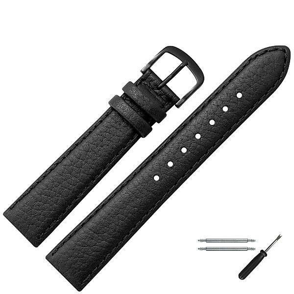 MARBURGER Uhrenarmband 16mm Leder Shrunk Geschmrumpft günstig online kaufen