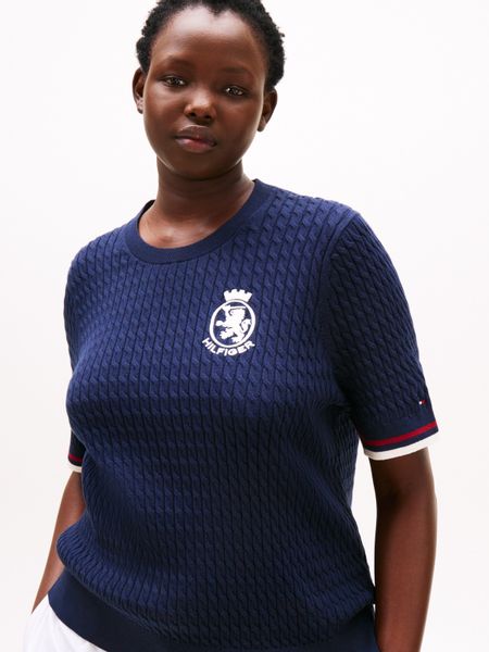 Tommy Hilfiger Curve Strickpullover CRV CO günstig online kaufen