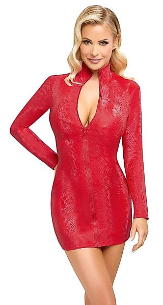 Cottelli Collection Minikleid Wetlook Mini-Kleid mit günstig online kaufen