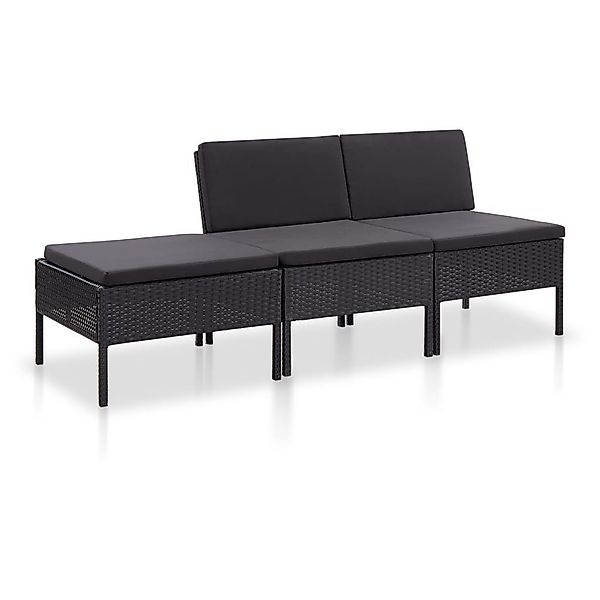 DOTMALL Gartenlounge-Set 3-tlg. Outdoor Sitzmöbel aus günstig online kaufen