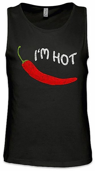 Urban Backwoods Tanktop Chili I'm Hot Ärmelloses T-Shirt Chili Schoten Pepp günstig online kaufen