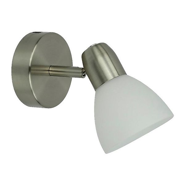 Spot-Light Deckenleuchte 3870127 silber Metall B/H/T: ca. 16,5x8,5x13 cm E1 günstig online kaufen