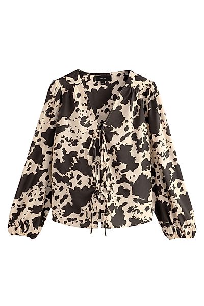 Next Langarmbluse Langärmlige Bluse zum Binden günstig online kaufen