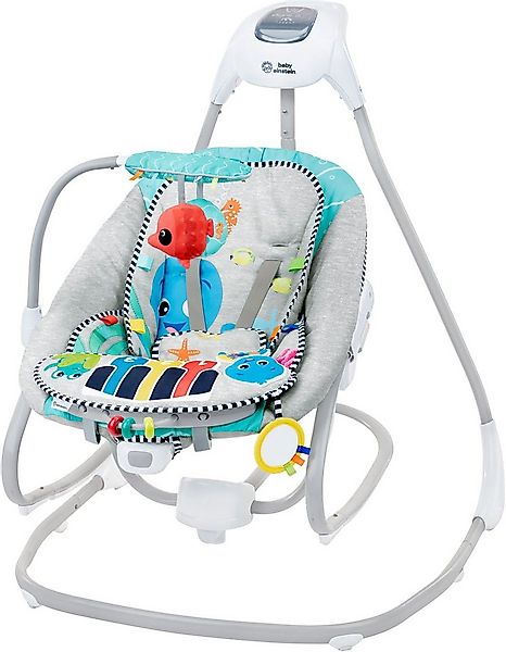 Baby Einstein Babywippe Kick to It 4-in-1 Musical Swing & Rocker, mit Sound günstig online kaufen