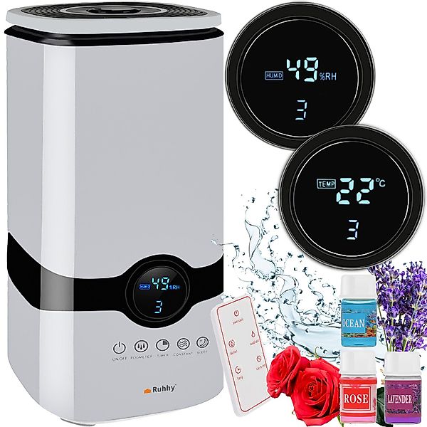 Ruhhy Diffuser Luftbefeuchter mit Aromatherapie + günstig online kaufen